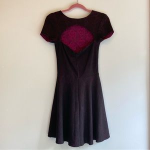 purple reformation dress 🍇